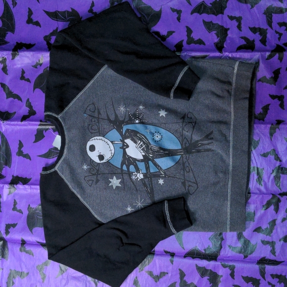 Disney Tops - 🖤 Disney Jack Skellington Nightmare Before Christmas Sweater🖤
